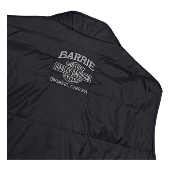 HARLEY DAVIDSON Lightweight Puffer Motorcycle Biker Vest Womens Large - Picture 4 of 5